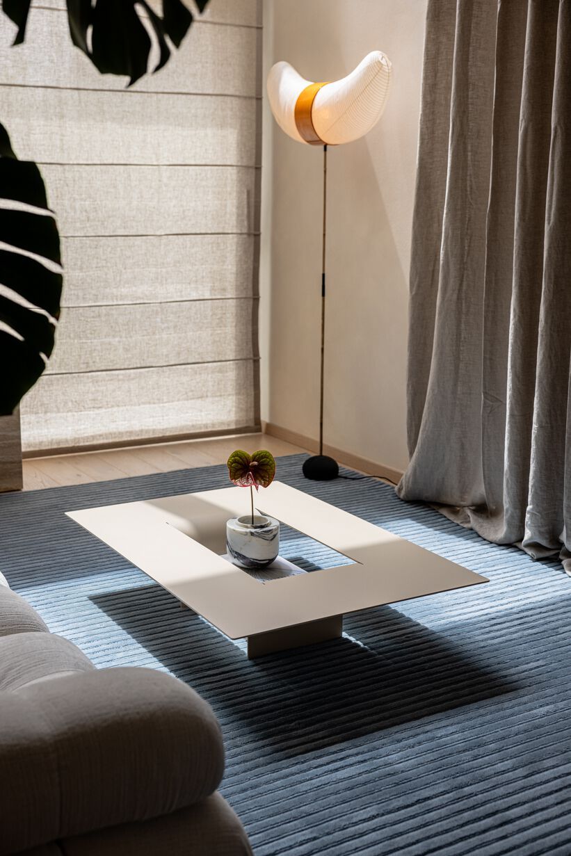 Низкий журнальный столик из листового металла Metallbude CUT ARCH-00111188 - Вид №84