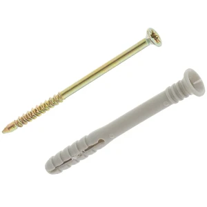 Дюбель-гвоздь с потайной манжетой 6x60 мм полипропилен 100 шт.