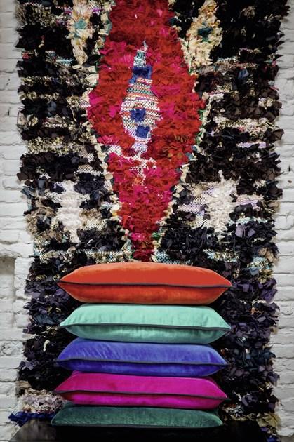 Élitis Прямоугольная подушка со съемным чехлом из бархата sun-id-1423654 - Вид №6