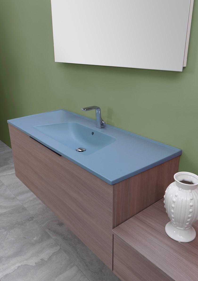 Подвесная раковина настенная овальная Ceramica Flaminia Bloom белая sun-id-1461661 - Вид №5