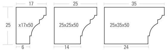 PIMAR Рама для фасада из камня Лечче  Pmf21  - Вид №1