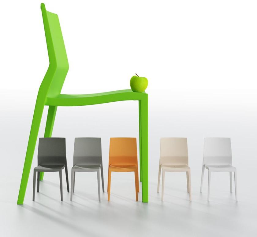 IBEBI Штабелируемый стул из полипропилена Hoth sun-id-1431561 - Вид №3