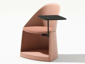 arper Кресло с контейнерным отсеком на колесах Cila go