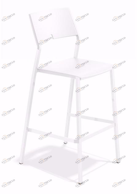 Casala Табурет высокий пластиковый с подставкой для ног Axa 1055/07