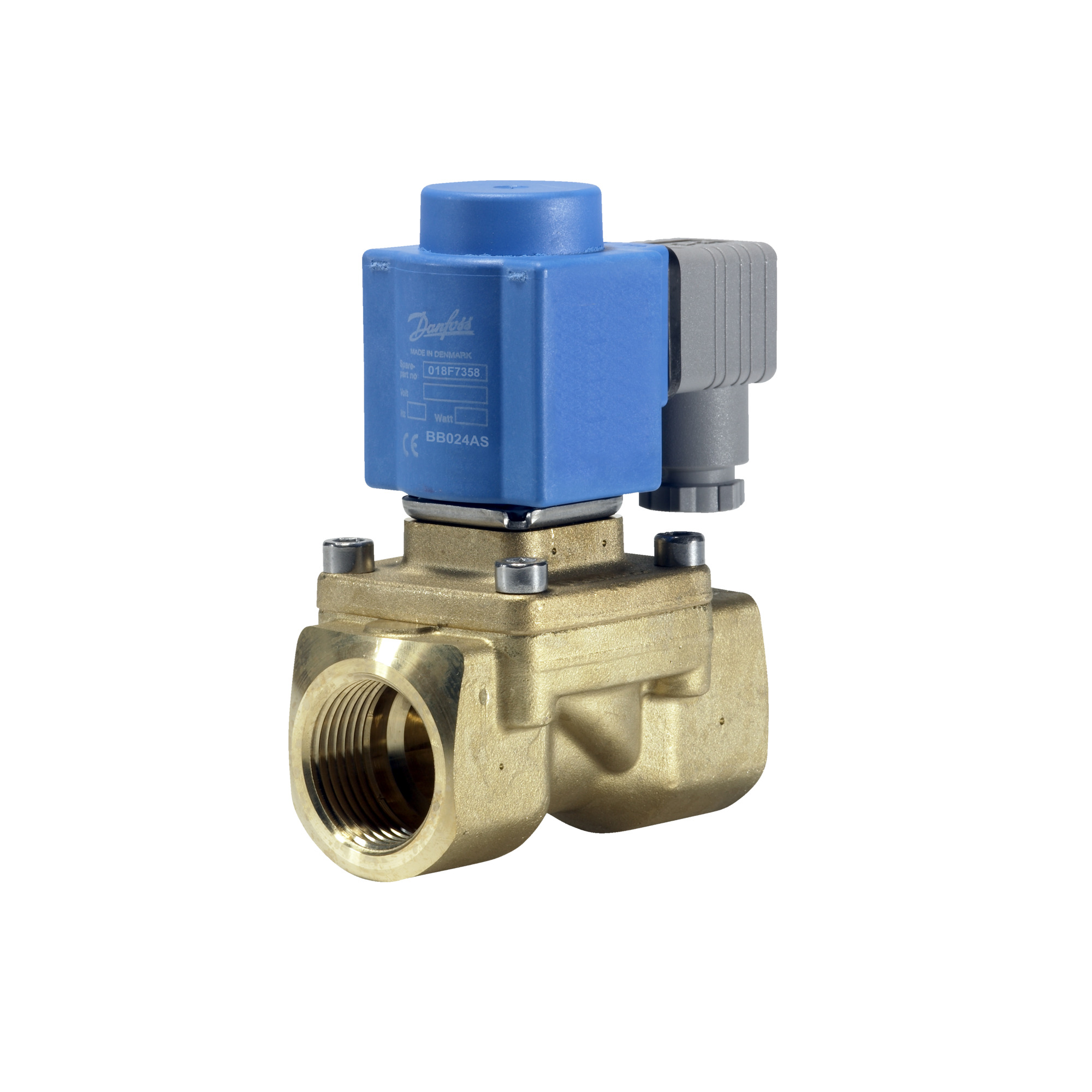 Danfoss EV250B — двухходовые электромагнитные клапаны с принудительным подъемом Клапан электромагнитный EV250B 032U5254  - Вид №10