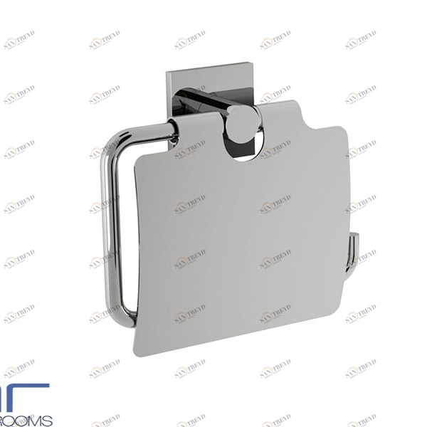 ДЕРЖАТЕЛЬ ДЛЯ ТУАЛЕТНОЙ БУМАГИ С КРЫШКОЙ TOKIO SQUARE SALGAR Аксессуары для ванной TOKIO SQUARE 21181