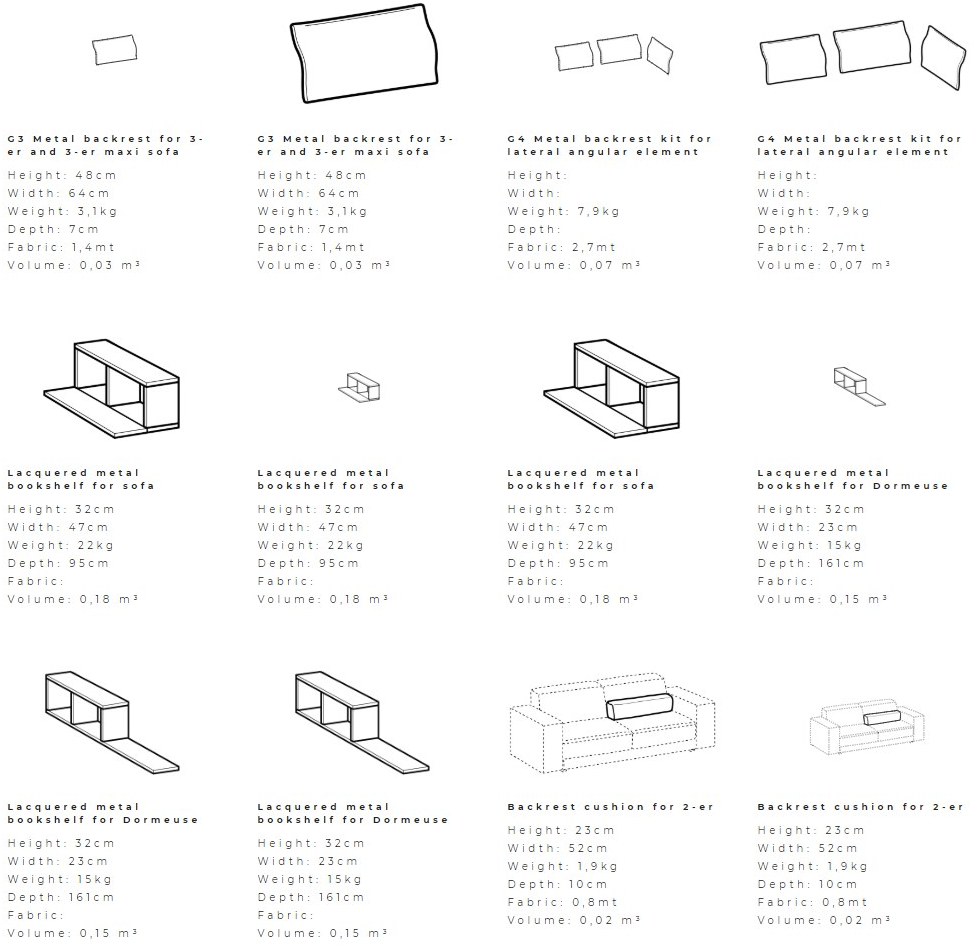 Ditre Italia Модульный угловой диван из ткани sun-id-1468371 - Вид №7