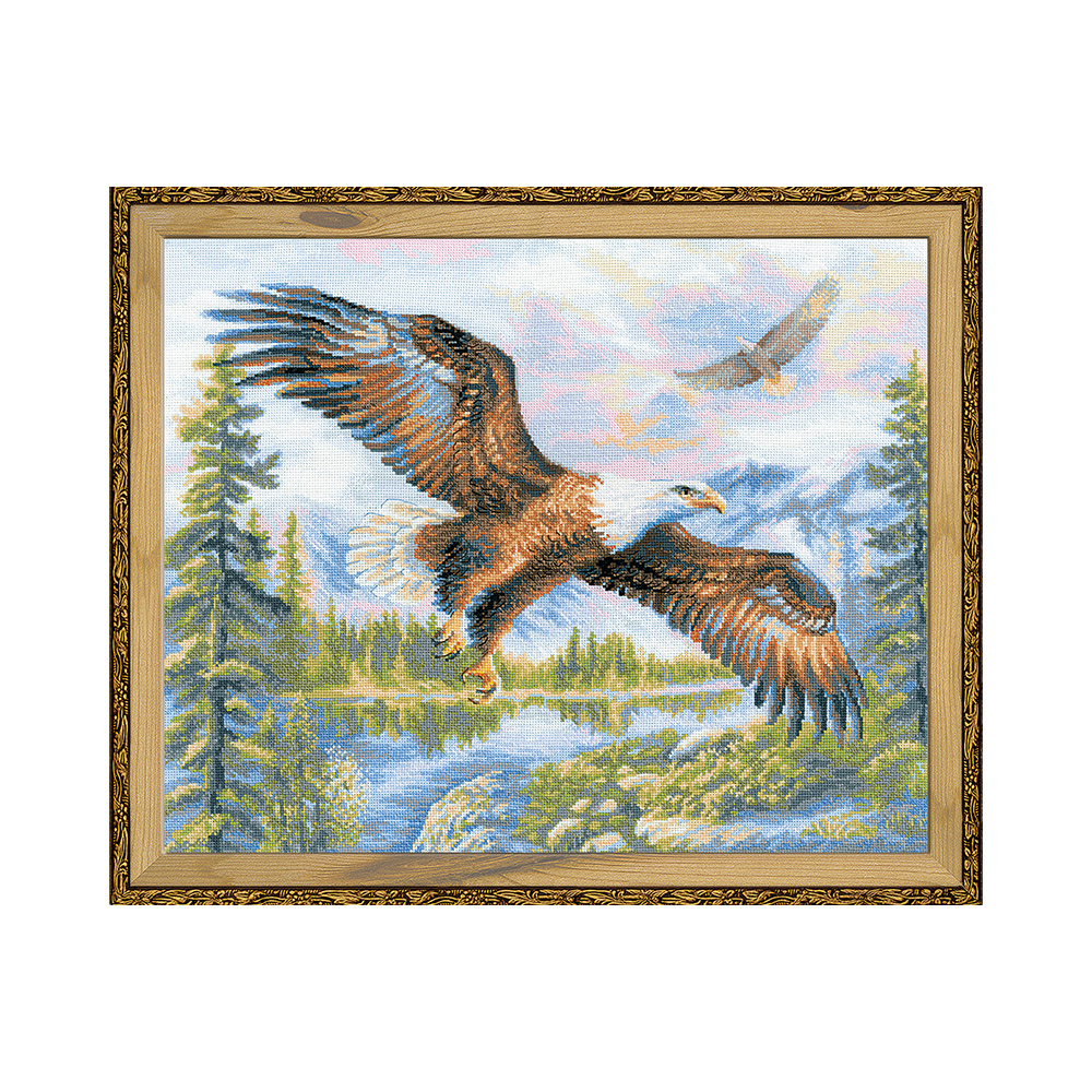 1471 Набор для вышивания Свободный полёт 50 х 40 см RIOLIS Сотвори Сама 