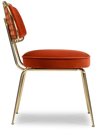 Essential Home Стул из латуни sun-id-1397672 - Вид №1