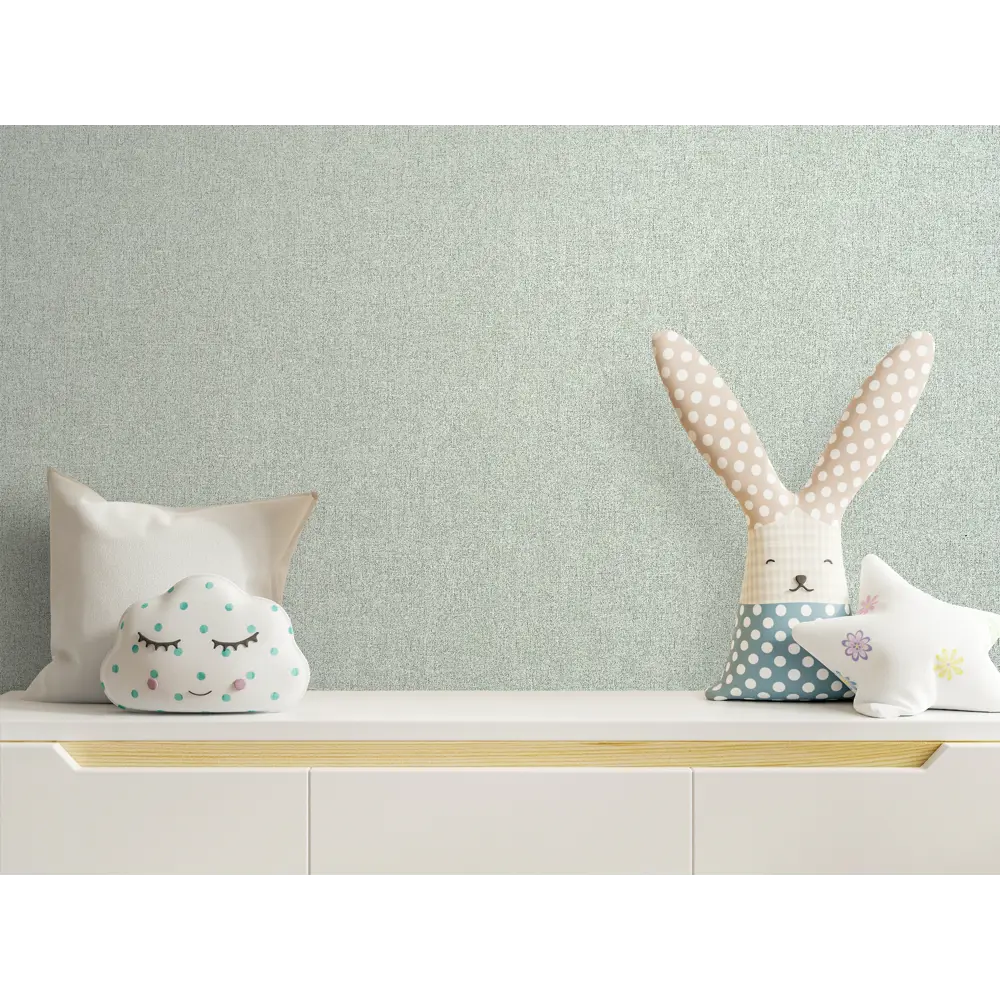 Обои флизелиновые Ateliero Ежики зеленые 1.06 м AT88292-05 Ёжики STLM-2055507 - Вид №3