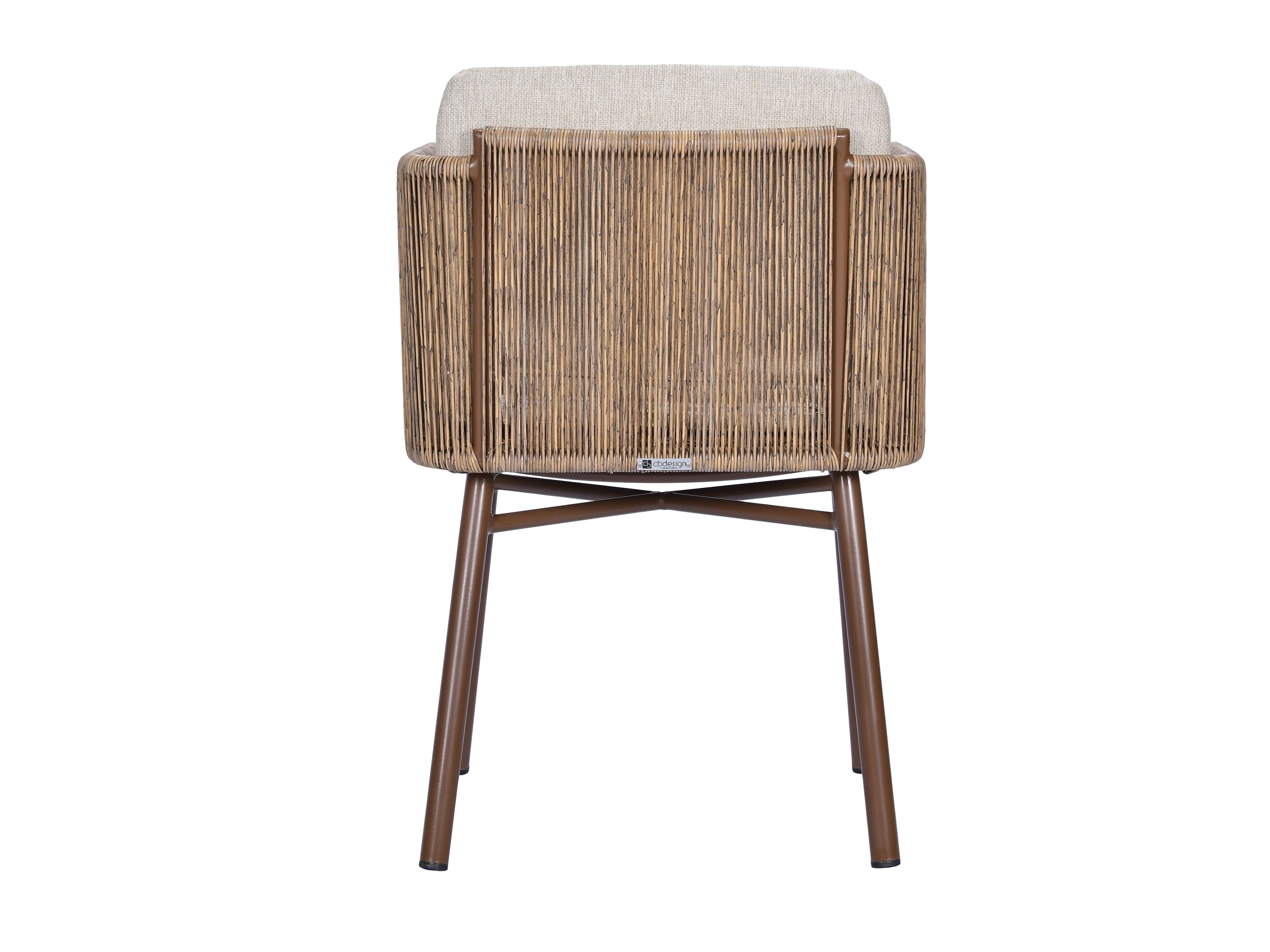 Веревочный садовый стул с подлокотниками cbdesign Kiki ARCH-00086676 - Вид №3