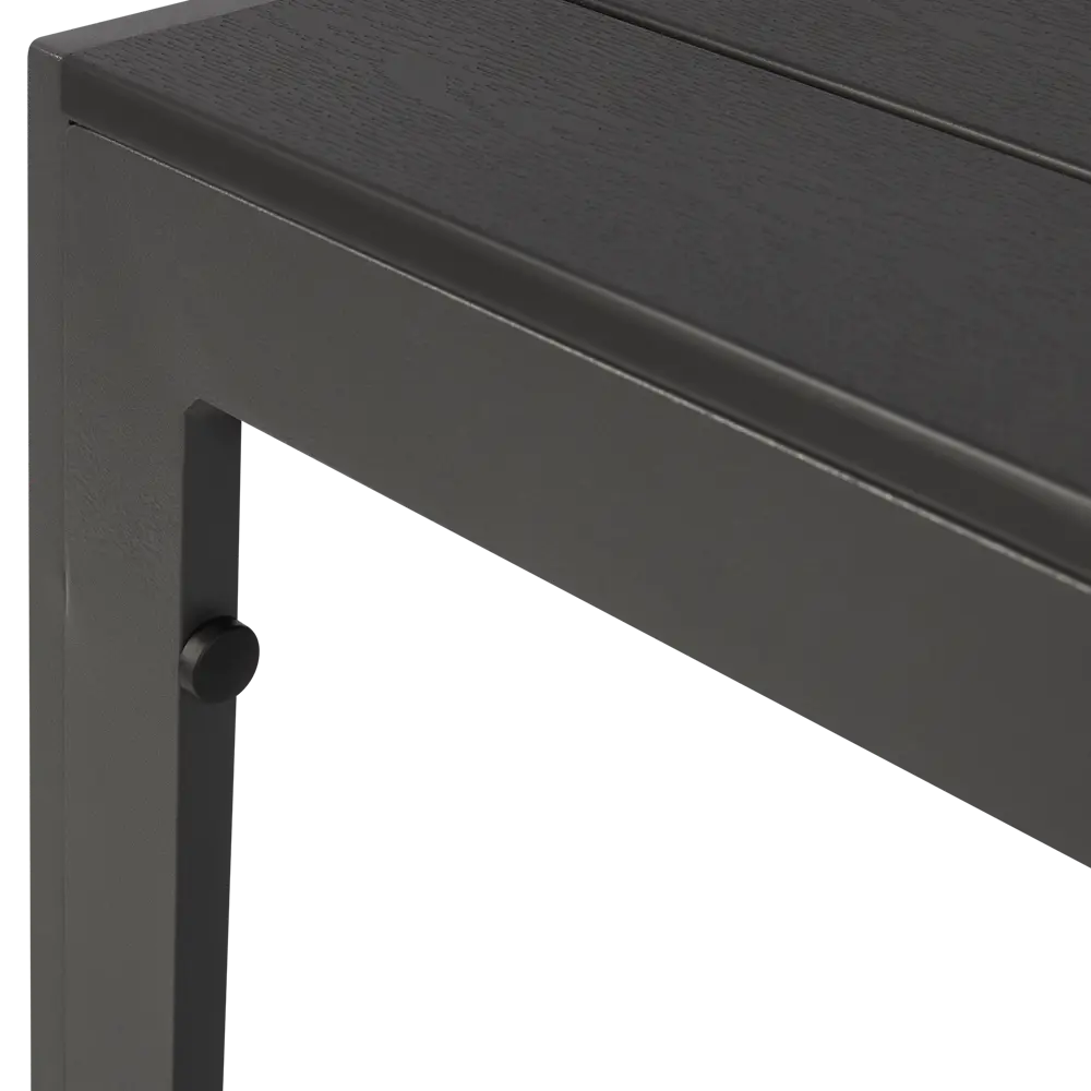 Садовый стол нераздвижной BEGINIA Lyra 160x80 см алюминий серый STLM-2001703 - Вид №7