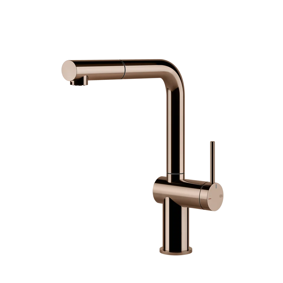 Смеситель для раковины 60433 030 Gessi Inedito МЕДЬ PVD 60433030