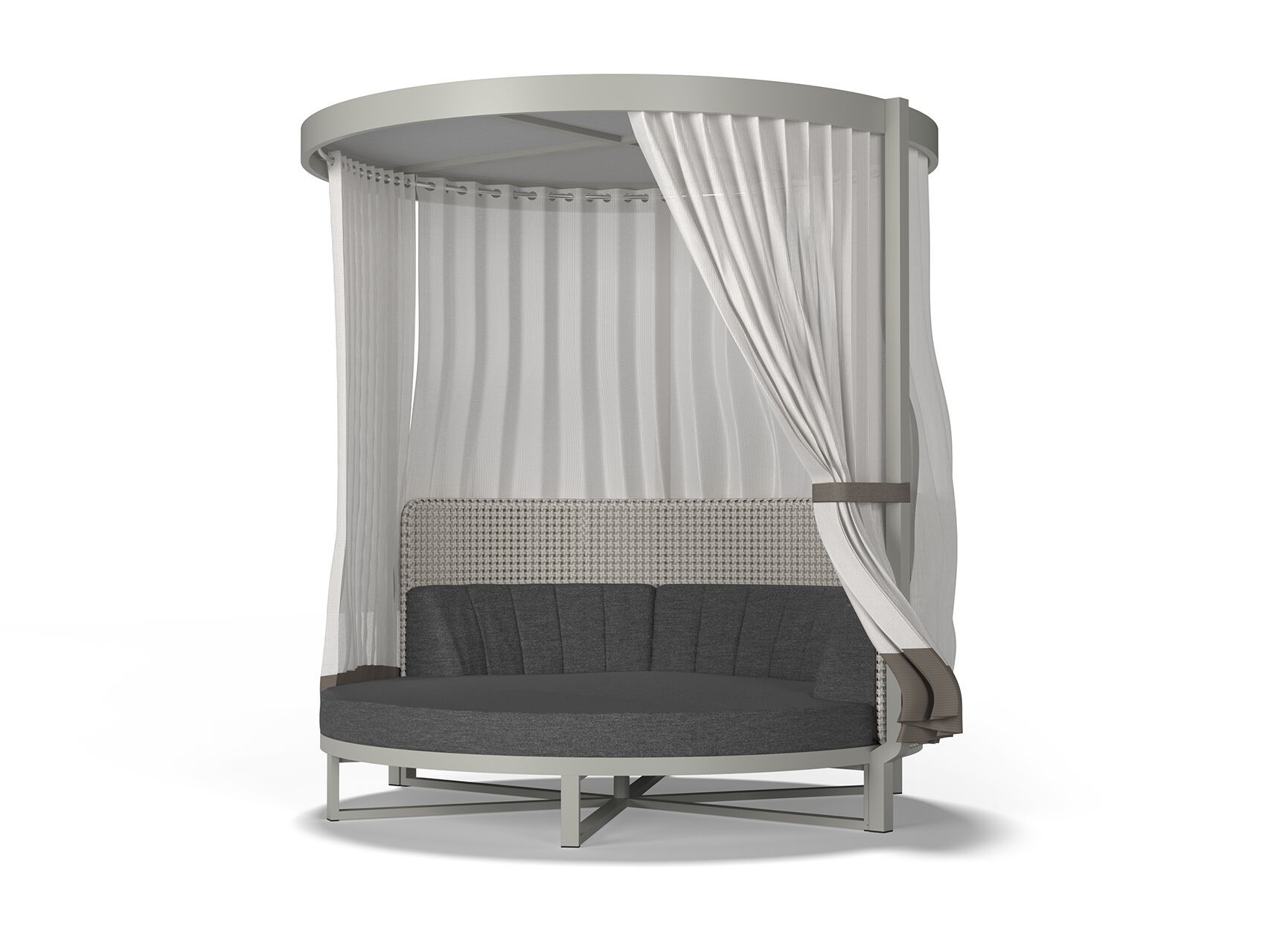 Круглая Садовая кровать из ткани с балдахином MAMAGREEN Munia ARCH-00040245 - Вид №6