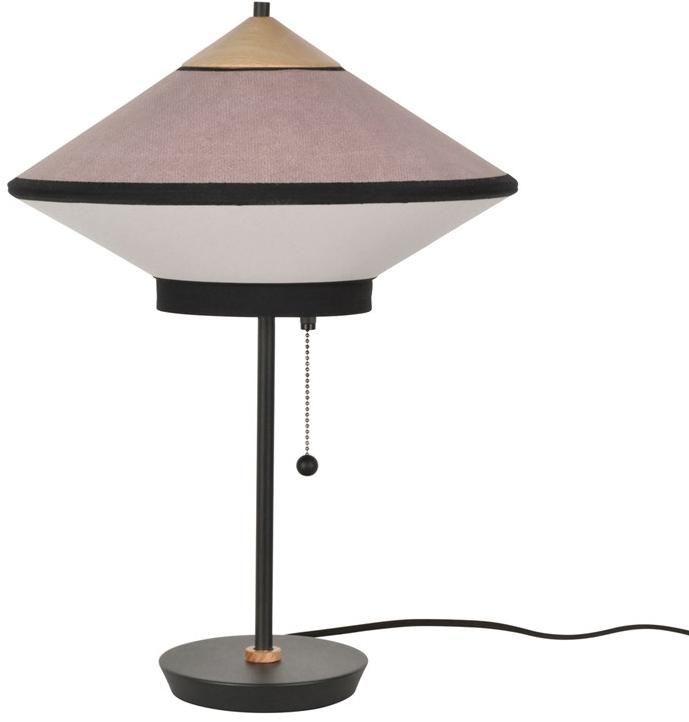 Forestier Прикроватная лампа с бархатным и льняным абажуром Cymbal sun-id-1445935 - Вид №4