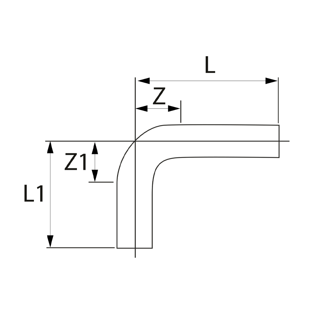 PS50300150000 Отводы Tece  - Вид №1