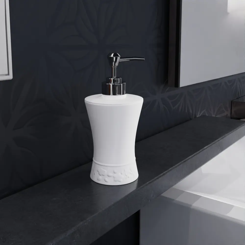 Дозатор для жидкого мыла Venice цвет белый Santreyd нет STLM-2110811 - Вид №3