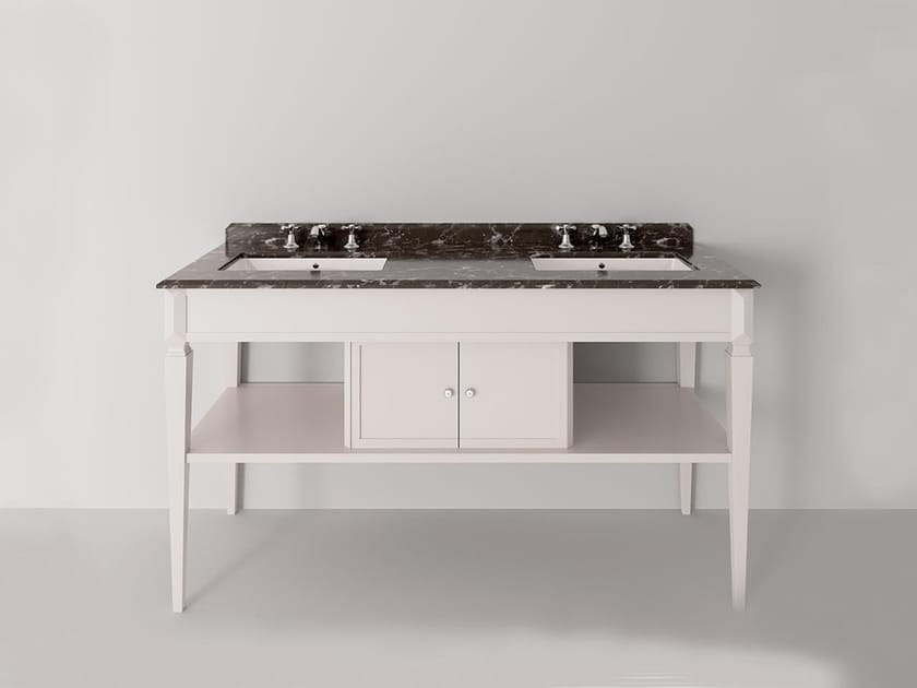 Двойная деревянная раковина со встроенной раковиной Park Avenue CHARLENE 2 ARCH-00126397