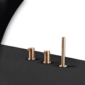 Смеситель для ванны розовое золото TOOX Radomonte TXQ14R