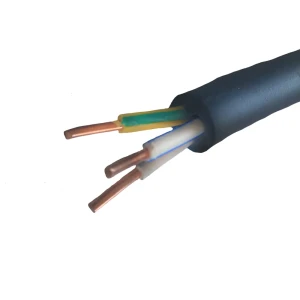 Кабель Севкабель ВВГнг(А) 3x1.5 мм 50 м ГОСТ цвет черный