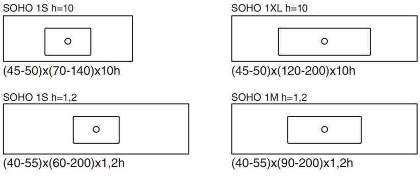 Накладная раковина на столешницу  овальная Hidrobox SOHO sun-id-1382892 - Вид №1