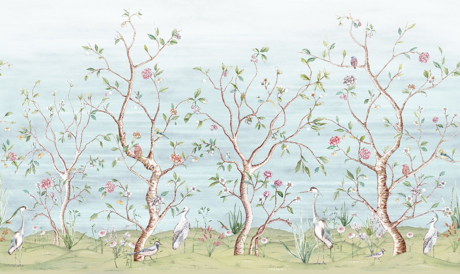 Обои с цветочными мотивами Jannelli&Volpi CHINOISERIE #2 ARCH-00082398 - Вид №3