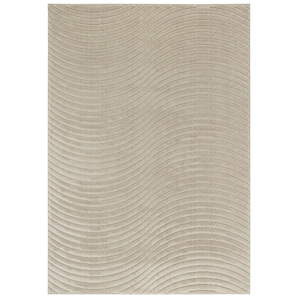 CTIM Ковер «Луна» бежевый 240x340 см с рельефным ворсом 89360177 STLM-1048628 - Вид №1