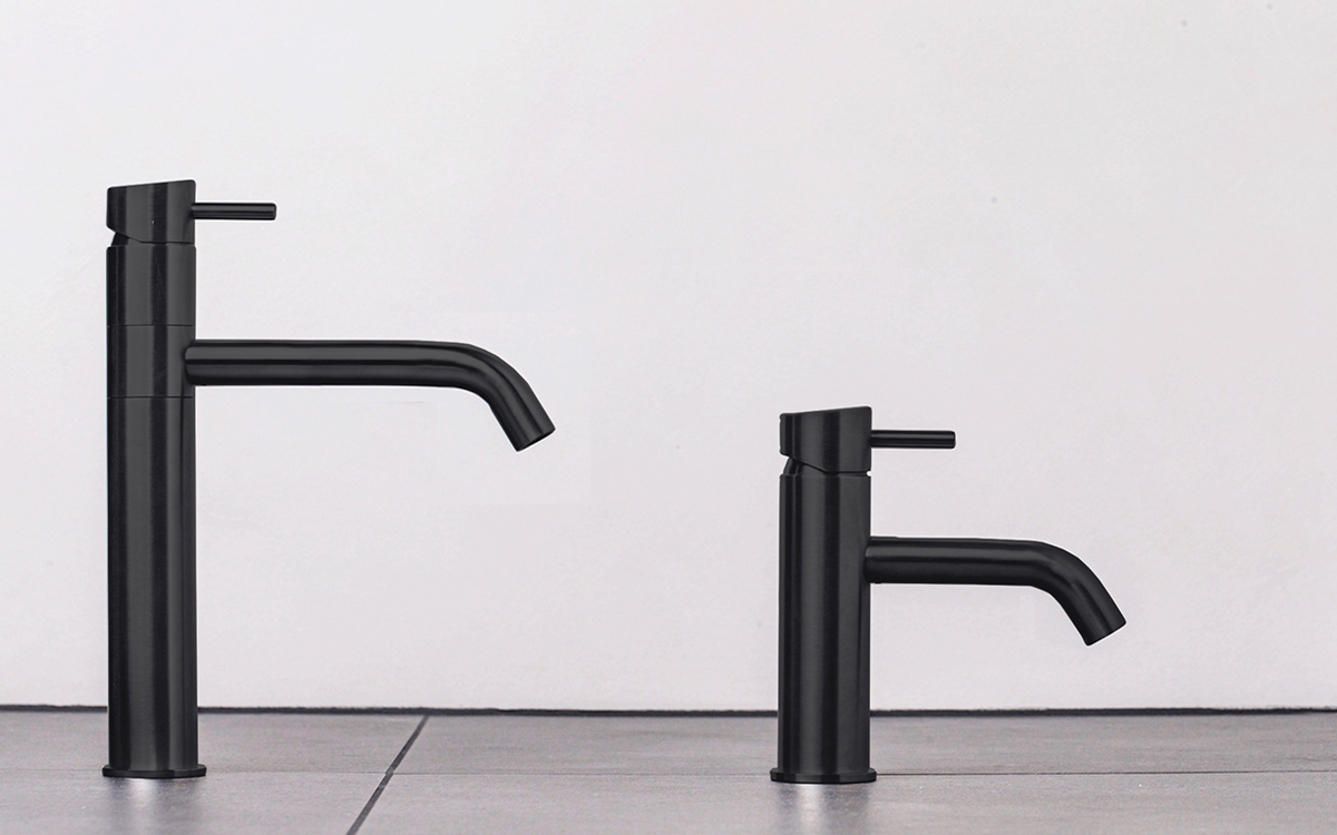 QT1200MP4 Высокий смеситель на одно отверстиеd line Qtoo  - Вид №2