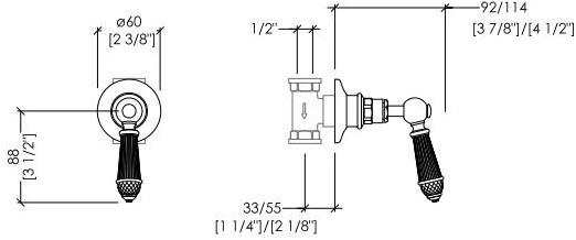 Devon&Devon Удаленная команда на стену Black diamond Bld784ot - Вид №2