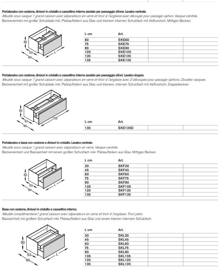 Laminam®модульный подвесной умывальник ARTELINEA +SKIN ARCH-00038862 - Вид №3