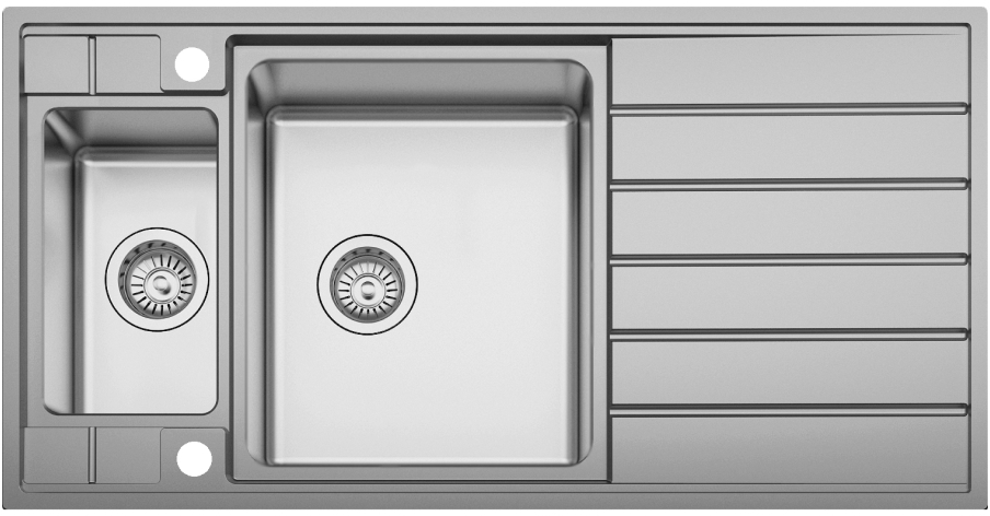 Кухонные мойки Eco Roma SMR-9750B2.B SEAMAN