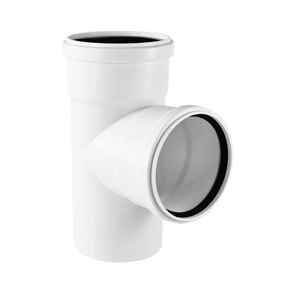 Тройник канализационный малошумный MONLID D110x110/87° мм полипропилен STLM-2090650 - Вид №1