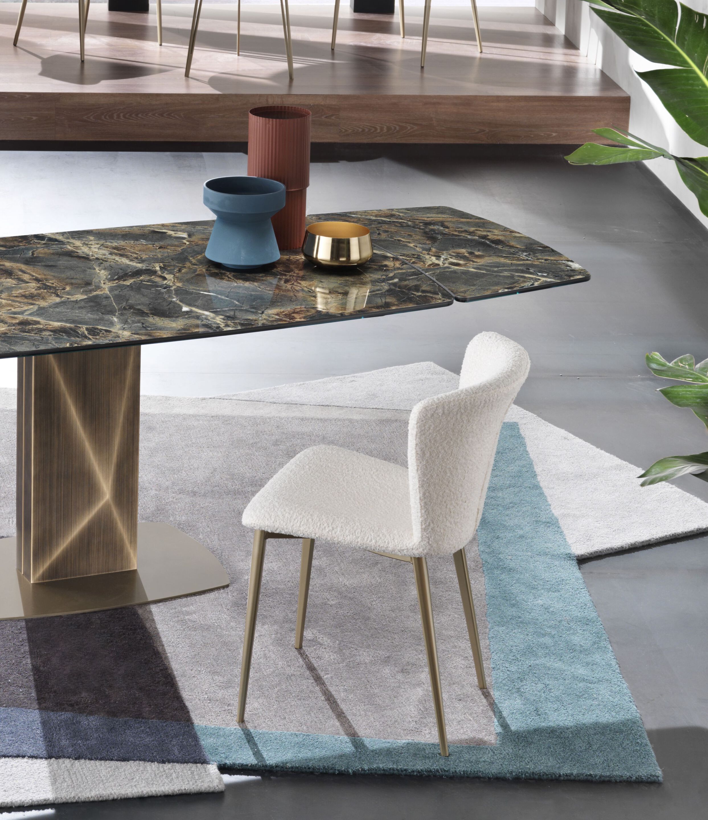 Мягкий стул из ткани RIFLESSI Gio' ARCH-00122356 - Вид №6