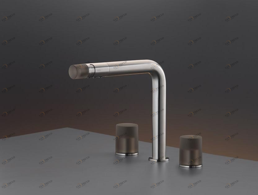 Ceadesign Смеситель на 3 отверстия с изливом Up & down Udt 16