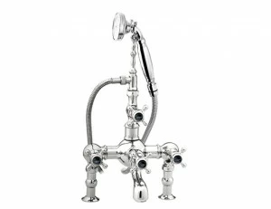 035011.N00.00 Душевой набор для террасы с черным фарфором Золото 24К