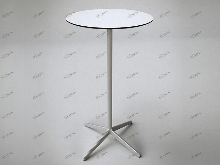 ENEA Высокий стол с алюминиевым основанием и столешницей из hpl Lottus tables sun-id-1446367