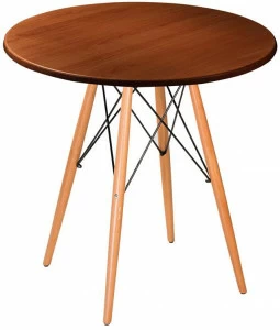 30783 Стол Eames woodR nut 80 см R-HOME