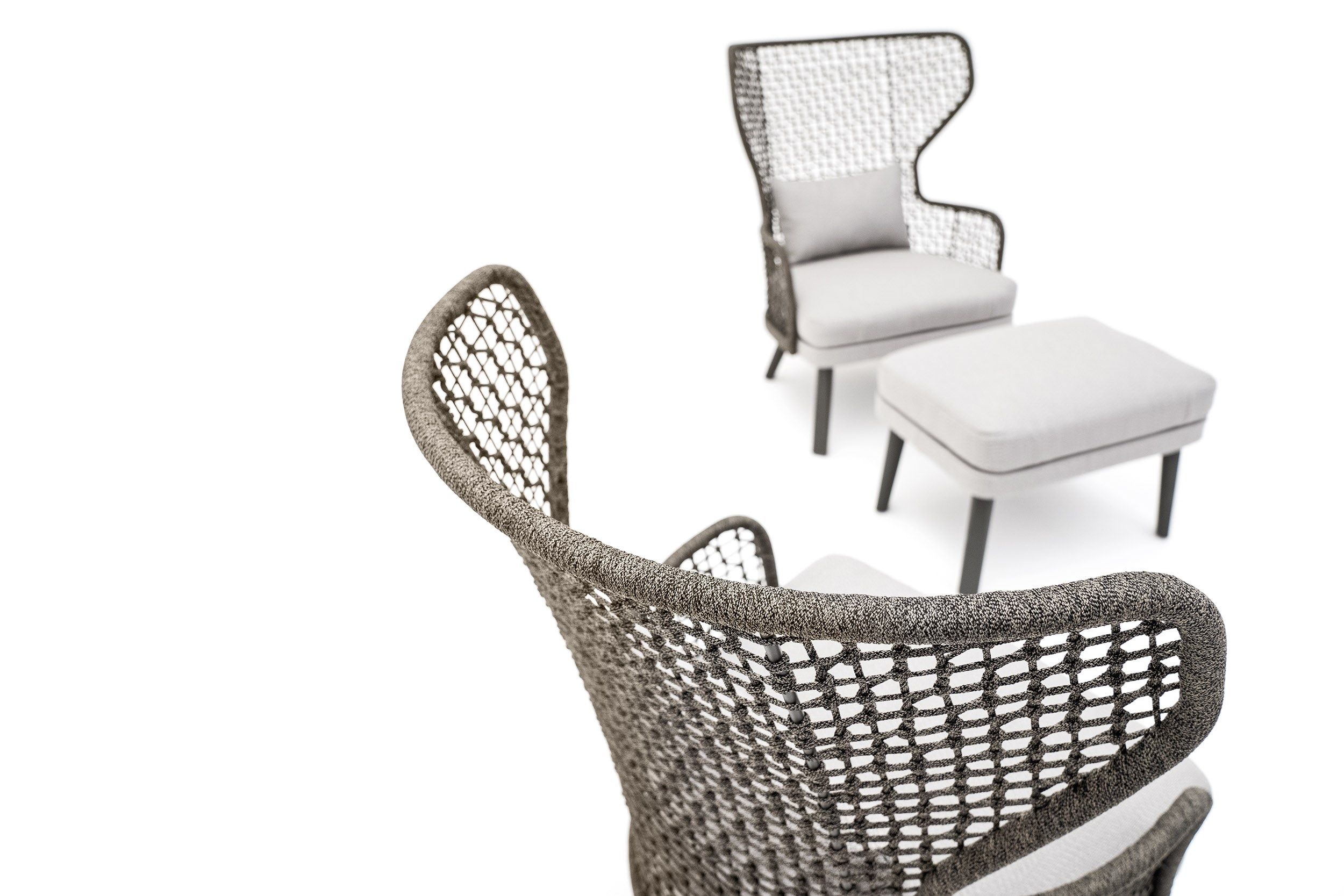 Ткань прямоугольная Садовая подставка для ног Varaschin Эмма ARCH-00013833 - Вид №3