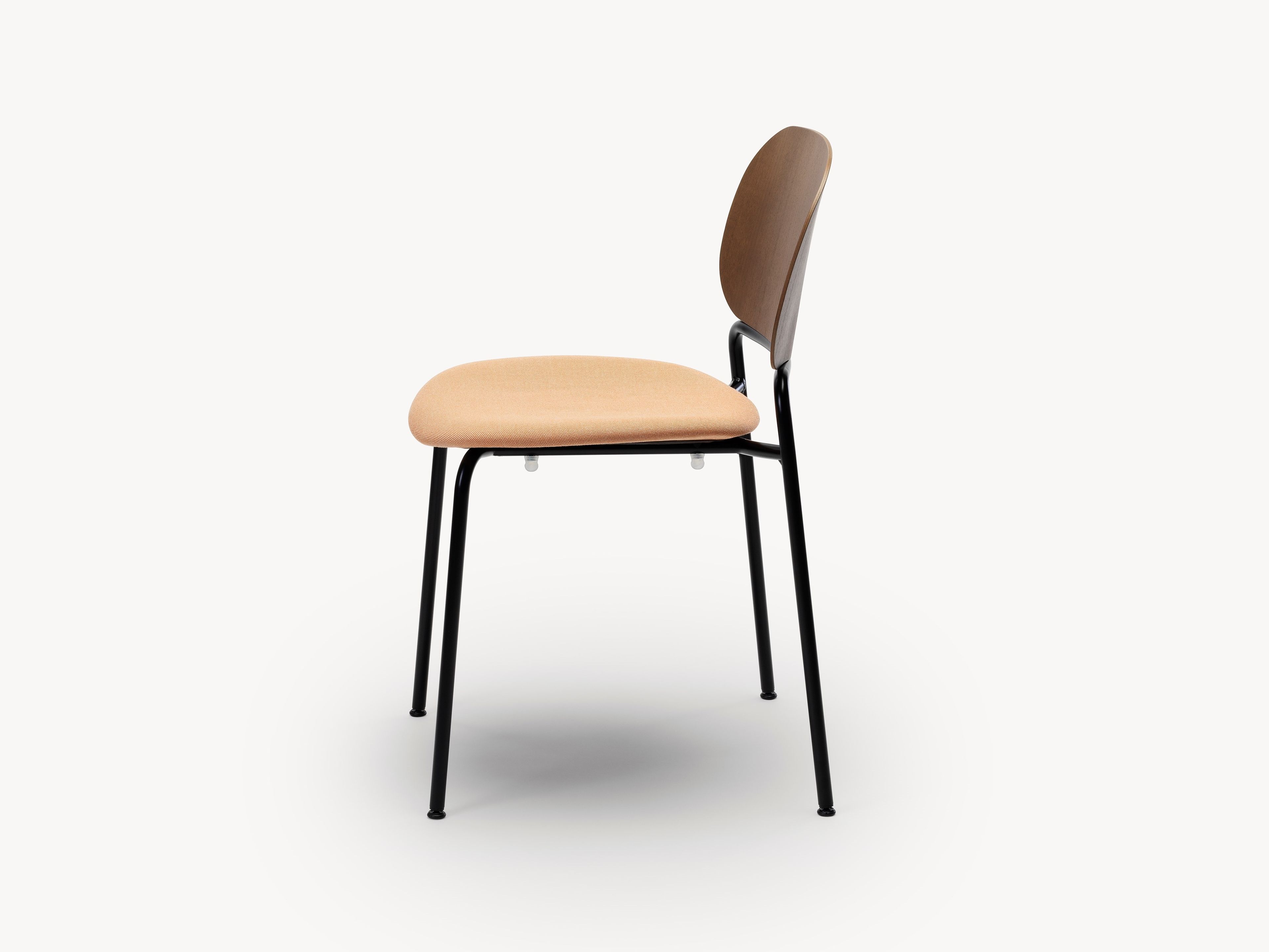 Штабелируемый стул из шпона с мягким сиденьем Zilio A&C Upon ARCH-00086700 - Вид №2