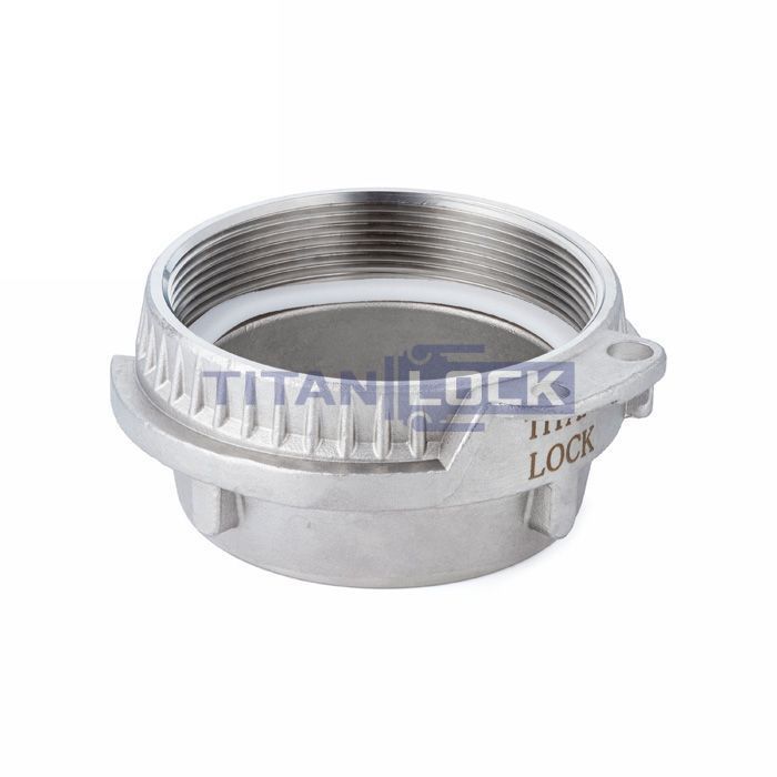 Соединение TankWagen, штуцер (папа), нерж. сталь, TLVK50SS TITAN LOCK 