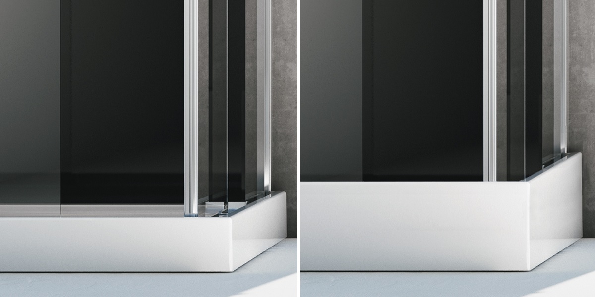 Душевая кабина угловая Sound COMFORT 100/80 см 1SDC6S5 Gruppo Geromin - Вид №1