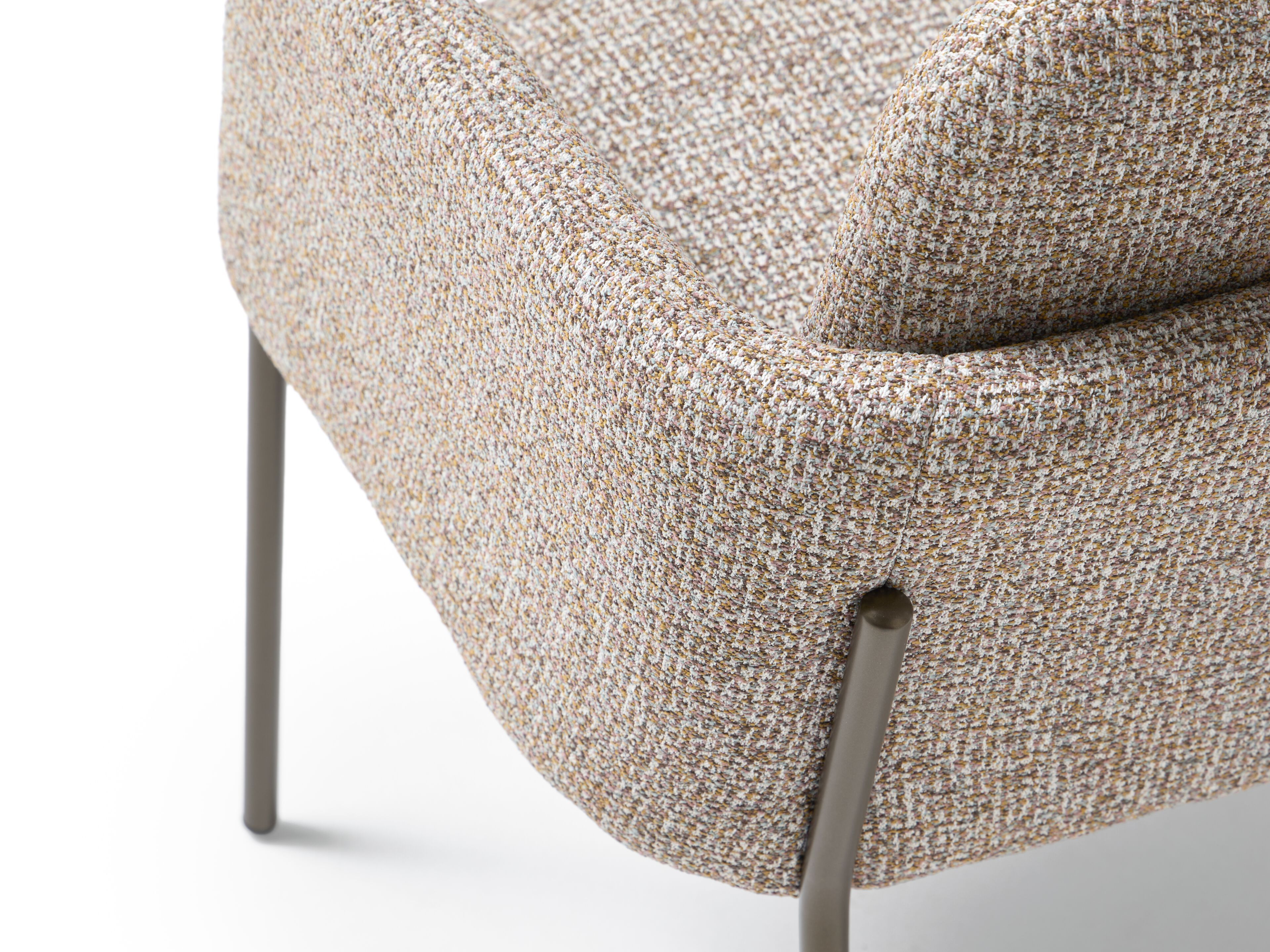 Тканевый стул с подлокотниками MOBLIBERICA Nai ARCH-00031375 - Вид №10