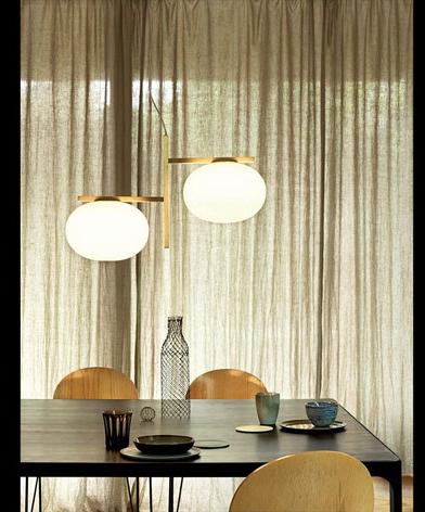 Oluce Подвесной светильник из опалового стекла Alba sun-id-1514290 - Вид №1