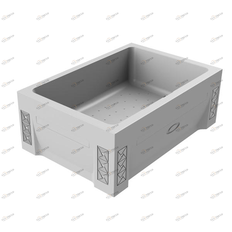 Высокий поддон к душевому углу Верчелли (правое исполнение, поддон на раме-подставке с устройством слива, фронтальная панель, торцевая панель) Radomir 111020013