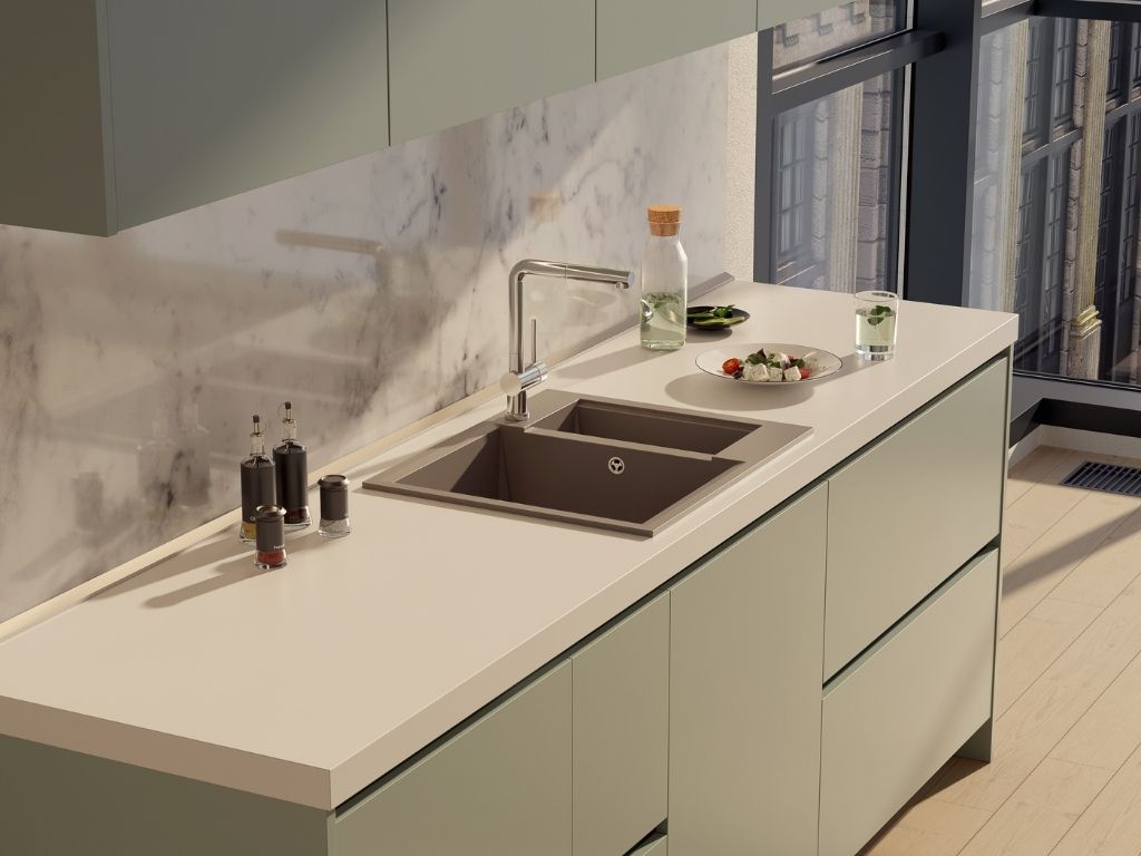 Кухонная мойка Sakaime 60-2 BE OMOIKIRI 4993909 - Вид №2