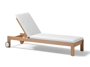 Ткань и TechTeak Recliner Садовая кровать с колесами