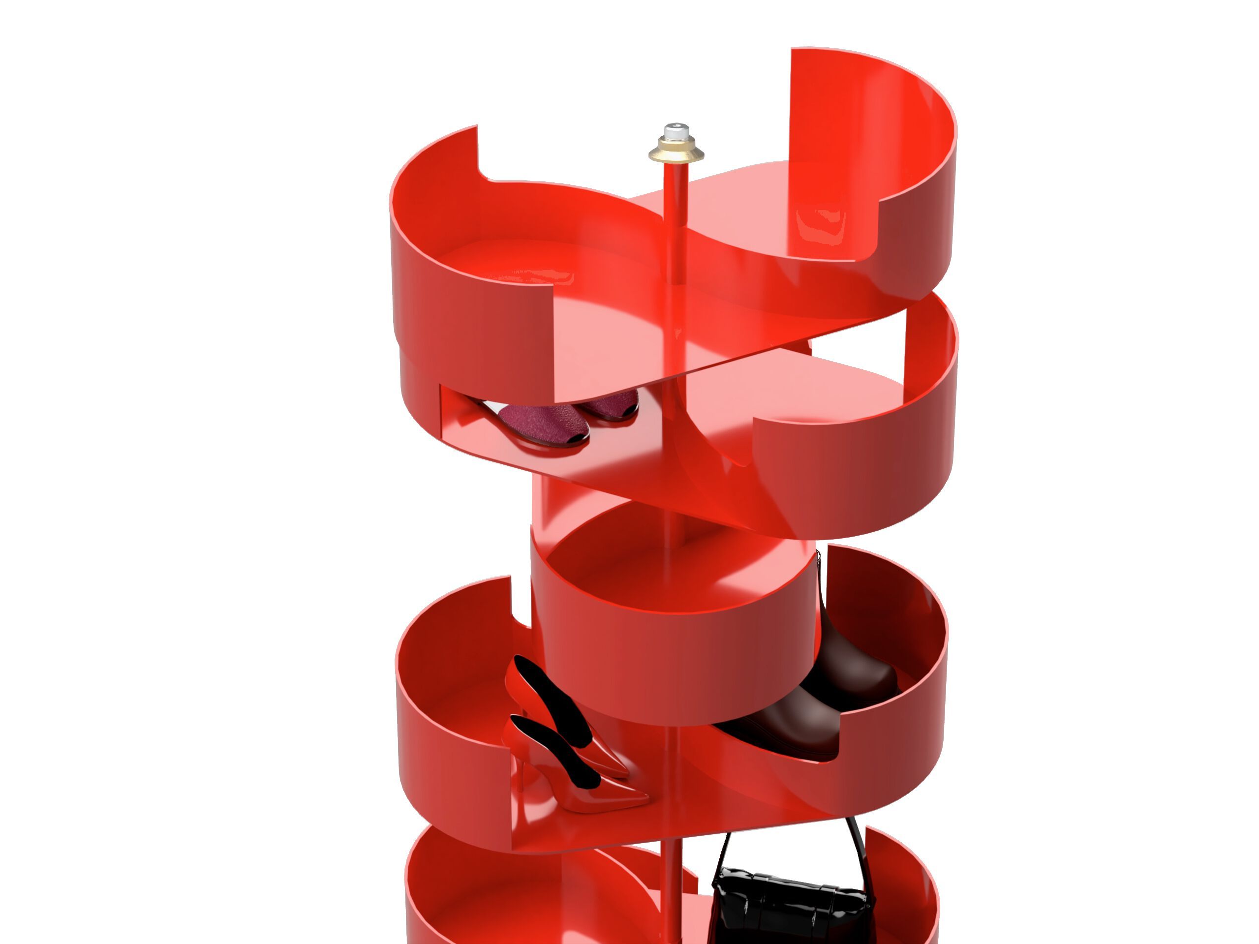 Секционная напольная стойка дисплея SoldiDesign INFINITY ARCH-00040332 - Вид №4