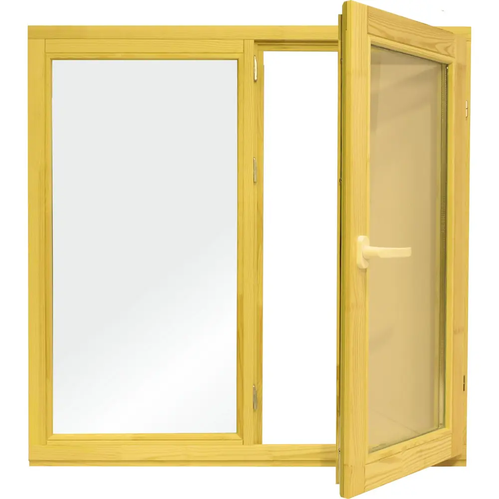 Окно деревянное 86х57 см, однокамерный стеклопакет Santreyd STLM-2169128 - Вид №2