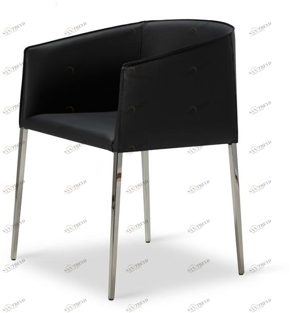 JORI Мягкое кожаное кресло с подлокотниками sun-id-1354919