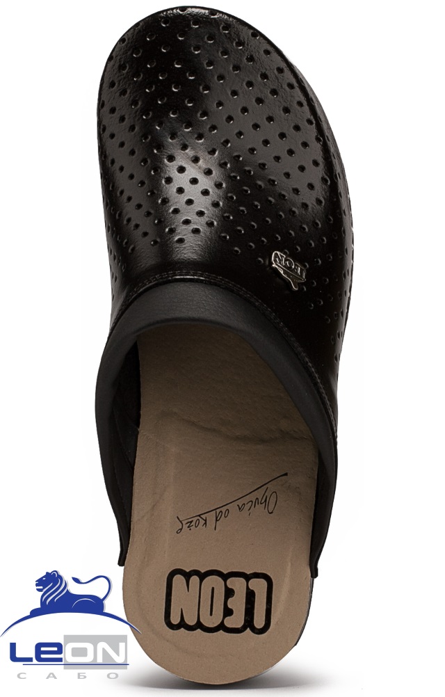 62020 Сабо "Leon LIGHT" мужские черные LEON  Сабо и сланцы размер 44  - Вид №1